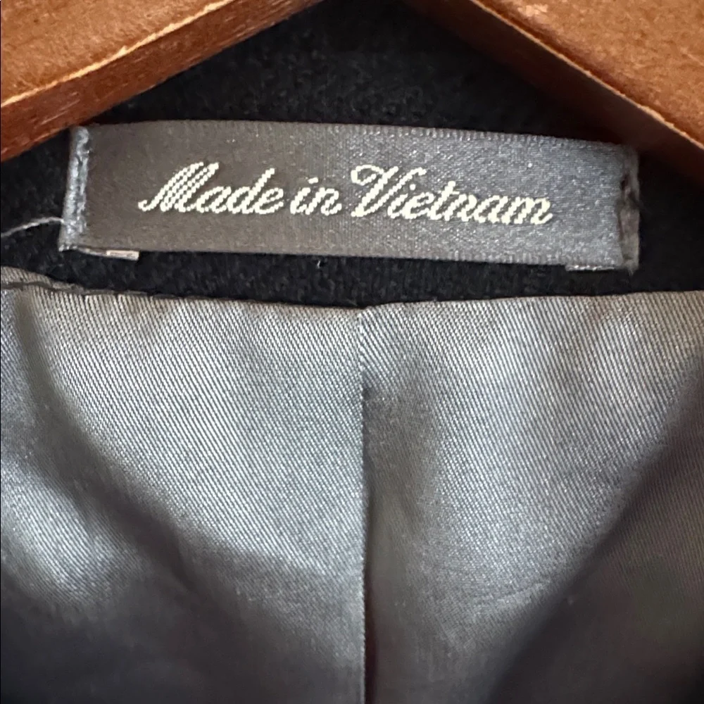 Oscar De La Renta Classic Black Men's Blazer Size Large for Formal Events Preppy